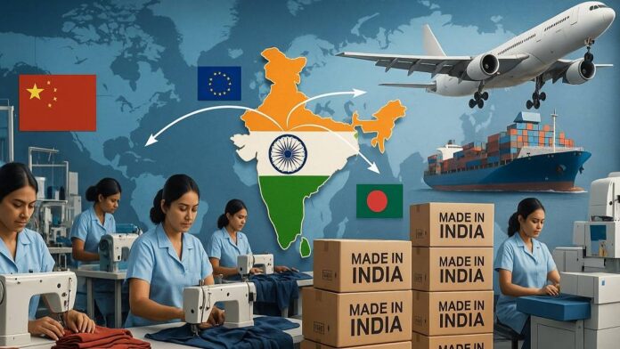 India Leads Apparel Exports