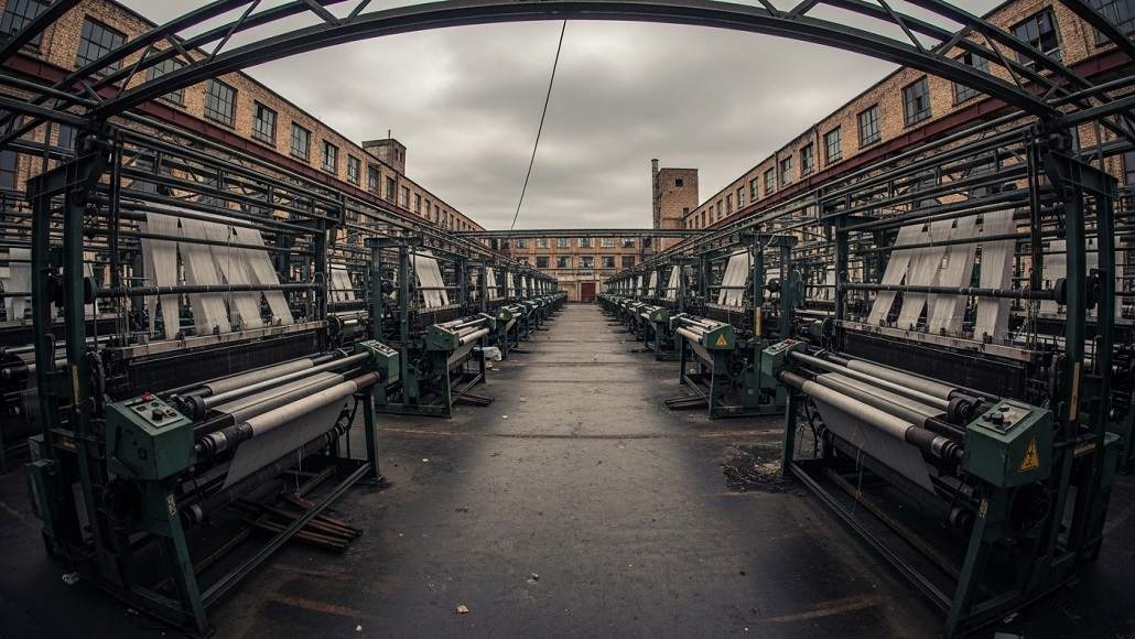 closed textile factory