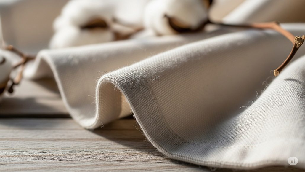 sustainable cotton fabric finishing method