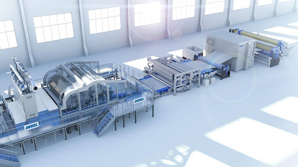 ANDRITZ spunlace line in Africa