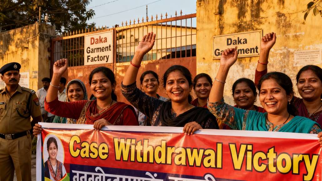 48000 Bangladesh garment workers cleared of charges.