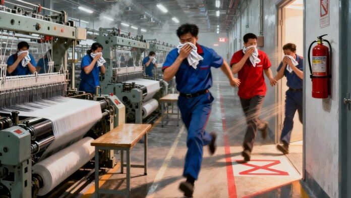 fire safety in textile factories