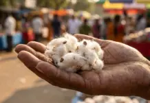 Indian Government Absorbs 230 Lac Quintals of Seed Cotton 230 Lac Quintals of Seed Cotton