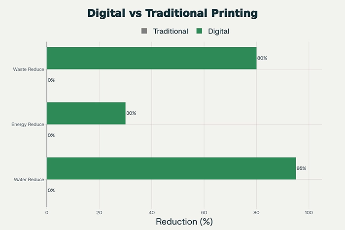 Environmental Performance Benefits of Digital Textile Printing vs Traditional Methods