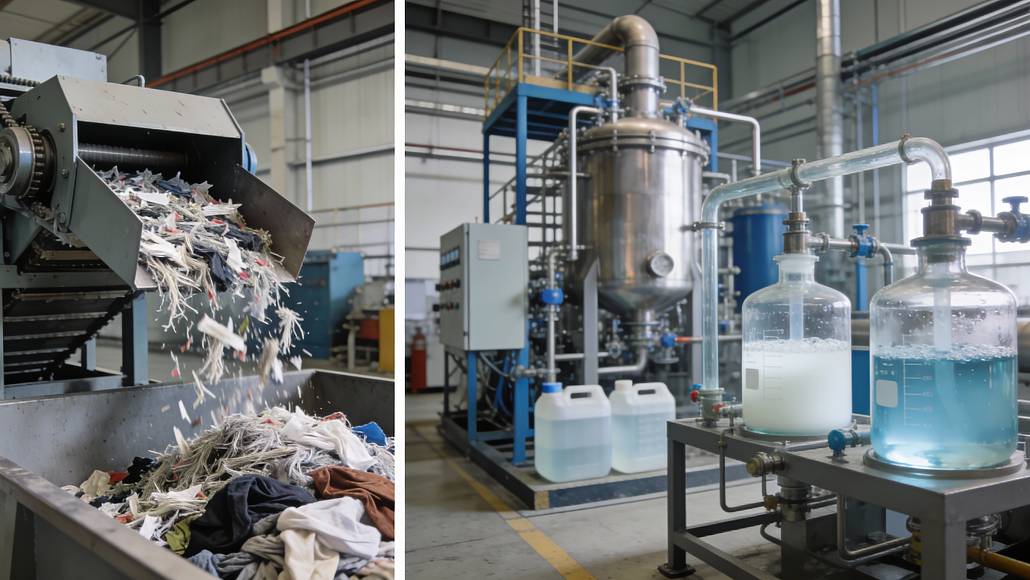 Mechanical vs Chemical Textile Recycling Methods