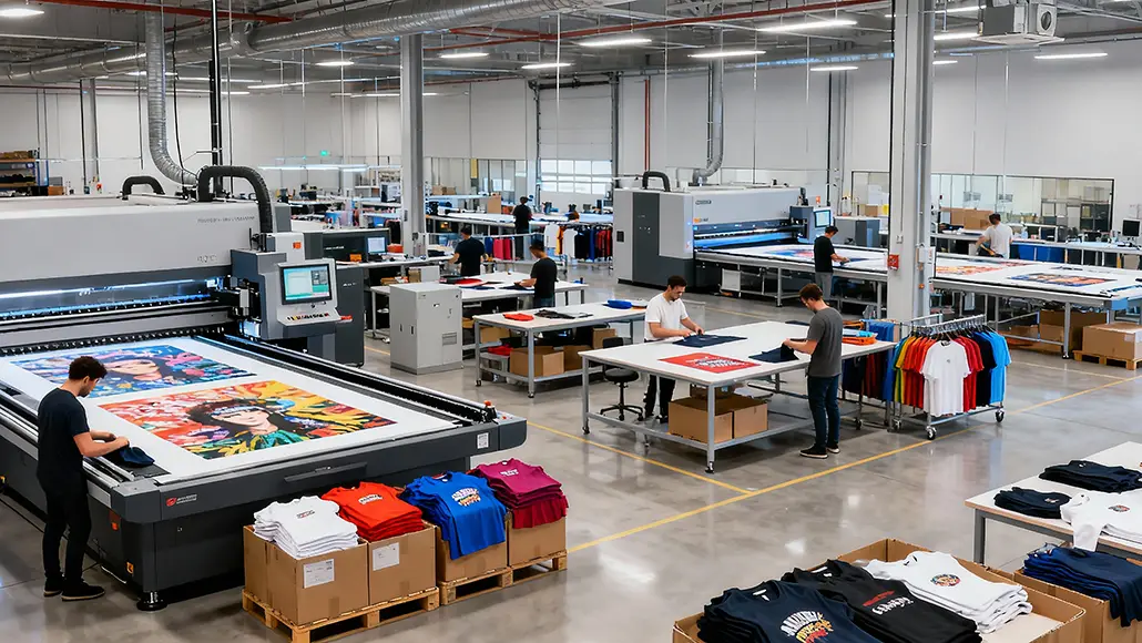 small batch and on demand apparel production supply models