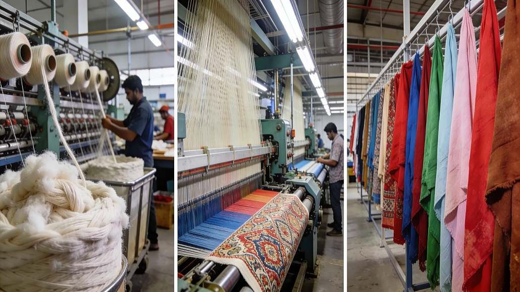 three types textile industry
