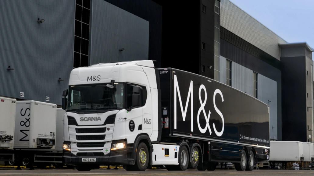 biomethane powered trucks