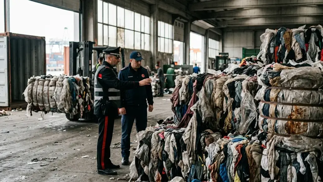 EU Seizes 4,200 Tonnes of Illegal Textile Waste From Italy to Turkey
