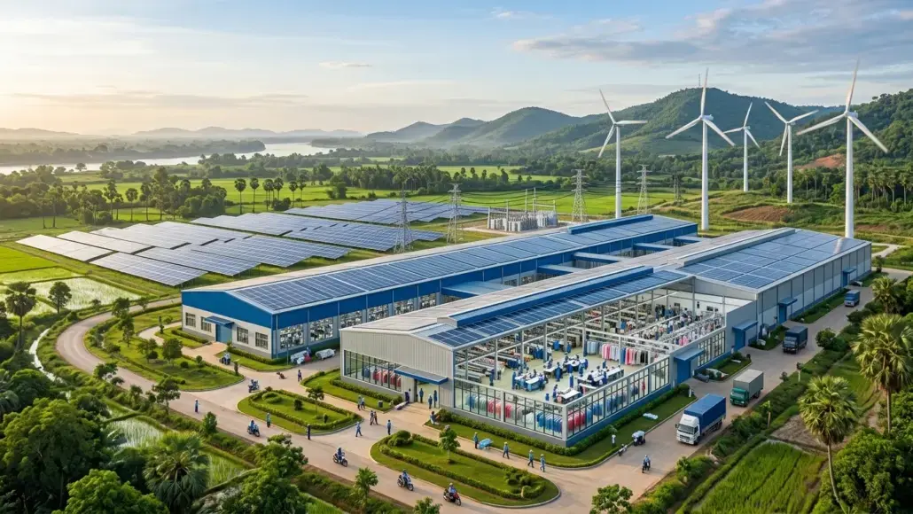 Renewable Energy to Strengthen Cambodia's Apparel Manufacturing Competitiveness