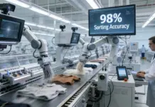 UK Textile Firms Accelerate Digital Manufacturing via Made Smarter Grants sorting technologies NIR RFID textile recycling automation accuracy efficiency