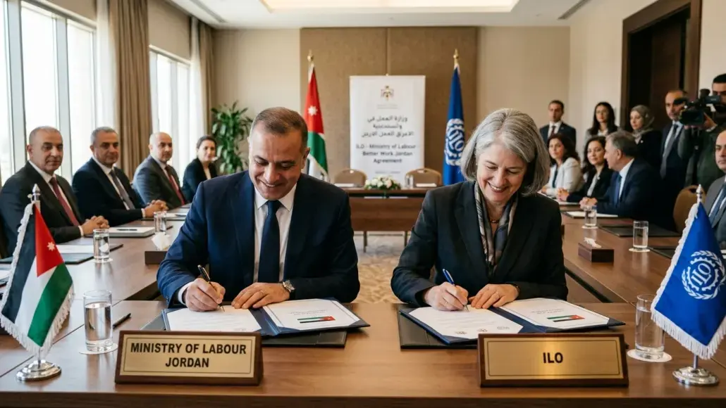 Jordan and ILO Sign Agreement to Advance Garment Sector Standards