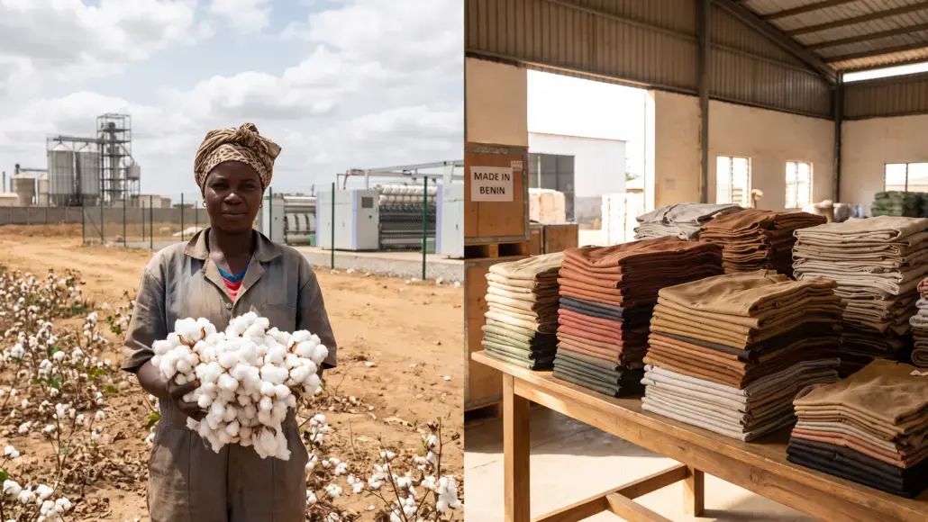 Benin's Industrial Zone Transforms Raw Cotton Into Finished Textiles for Global Markets