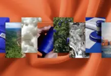 TrusTrace Relaunches Platform to Transform Supply Chain Compliance and Intelligence Decorative collage of overlapping vertical image panels on an orange background.