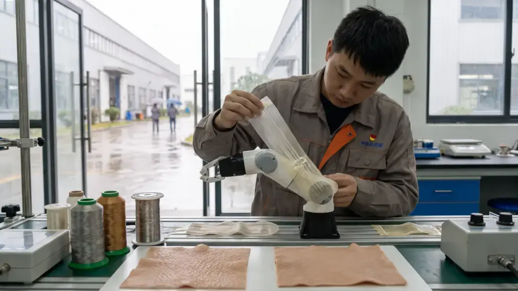 Textiles Drive China’s Emerging Robot Skin Market