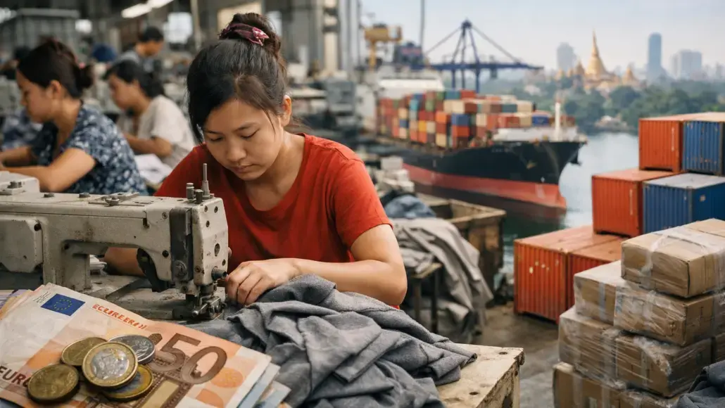 Myanmar's Apparel Exports Shift from Europe to Asia-Pacific