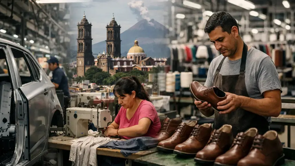 Puebla Pushes Economic Diversification Through Textile and Footwear Industries