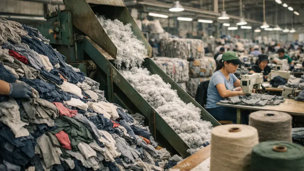 Recycled Materials – The Key to Boosting Textile Industry Competitiveness